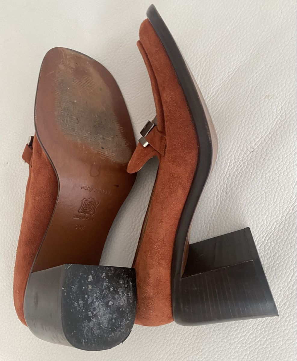 Sergio Rossi Scarpe da donna: Sergio Rossi Leder schuhe 🌸 – Usato da Opfikon venduto da Luis144 4