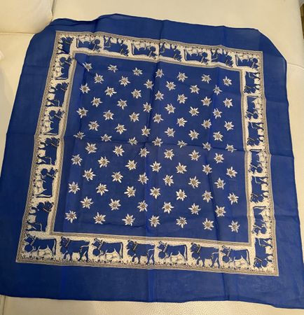 Foulard aus baumwolle 🌸