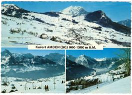 Amden - 3 Bild AK