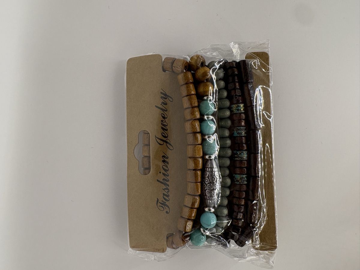 Armbänder & -reifen: Restposten 25 Stück Holzperlen Armbänder – Neu und originalverpackt aus Güttingen von jos_787s 2