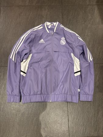 Adidas Real Madrid Trainingsjacke Lila, Grösse L, Vintage