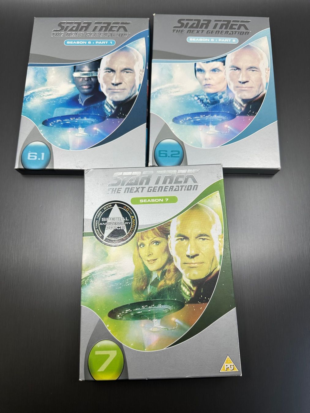 Tutti i DVDs: Star Trek Next Generation, Staffel 6 & 7 DVD – Usato da Arisdorf venduto da Liquidus