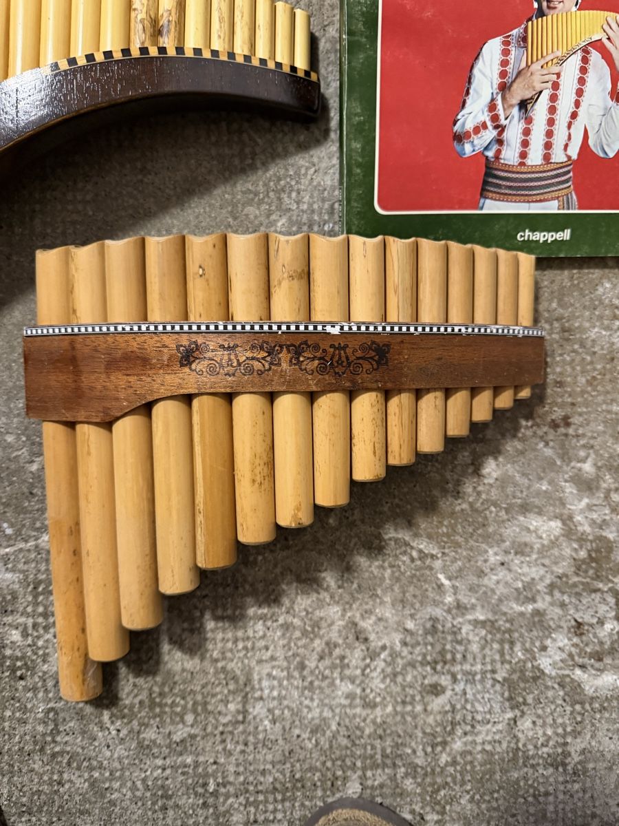 Strumenti musicali: Two Pan Flutes Vintage with Method Book and Case – Usato da Bussigny venduto da J.B.Goode 3