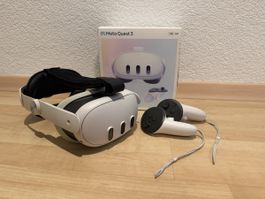 Meta Quest 3 VR Headset 128GB mit Zubehör