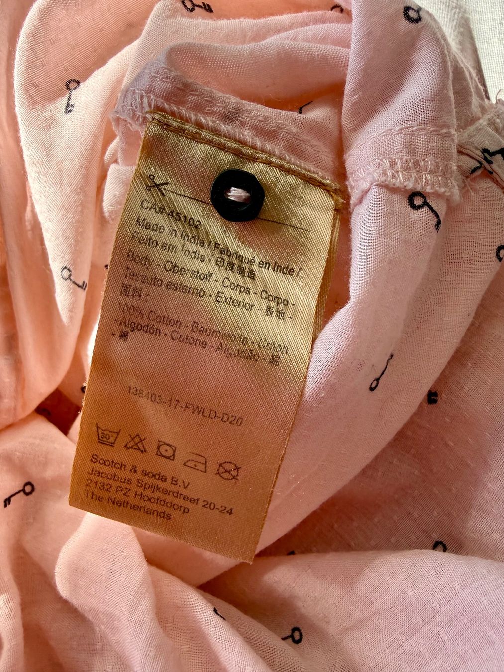 Maison Scotch Camicette: Scotch & Soda Blue rosa XS/164 – Usato da Allschwil venduto da Artur15 5