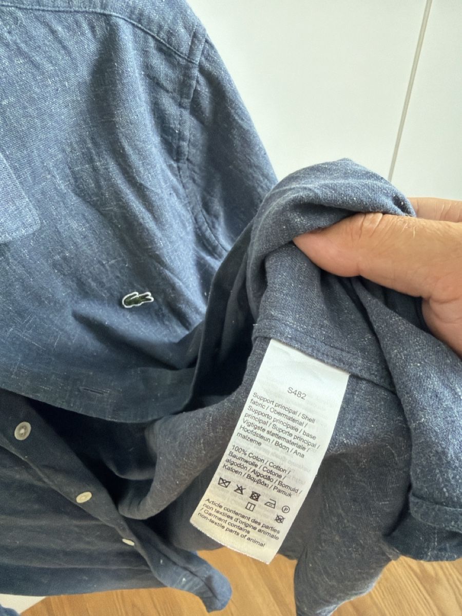 Lacoste Chemises: Lacoste Hemd Langarm Grösse 42/L – D'occasion à Stans par lion85 4