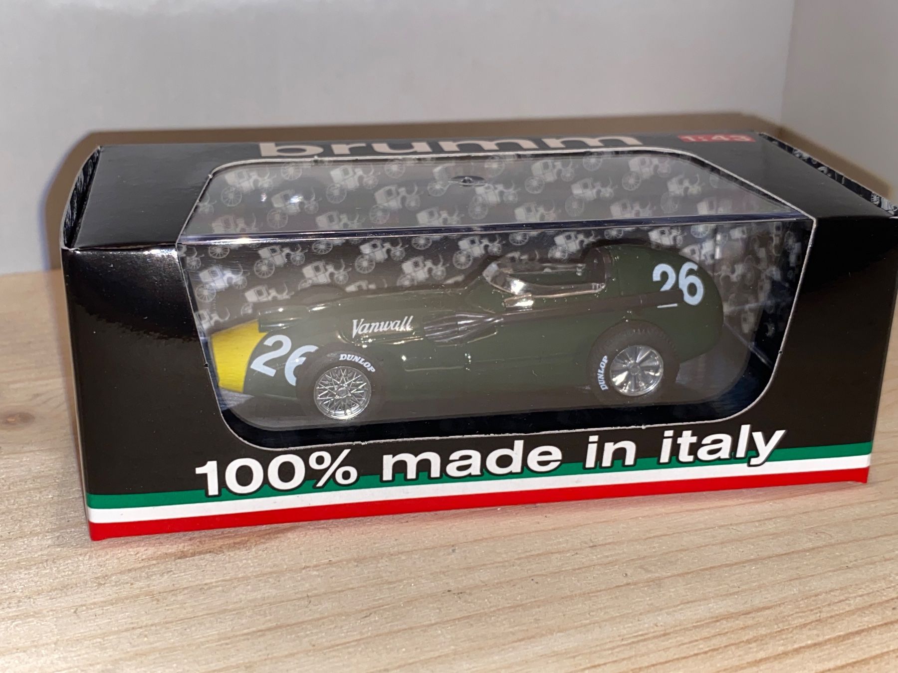 Ferrari Modellini d'auto: F1 Vanwall 1/43 GP Belgio 1958 Stirling Moss – Nuovo (secondo la descrizione) da Wohlen AG venduto da PrivatSammlung 2