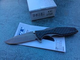 Zero Tolerance 0393GLCF Rick Hinderer Design Taschenmesser