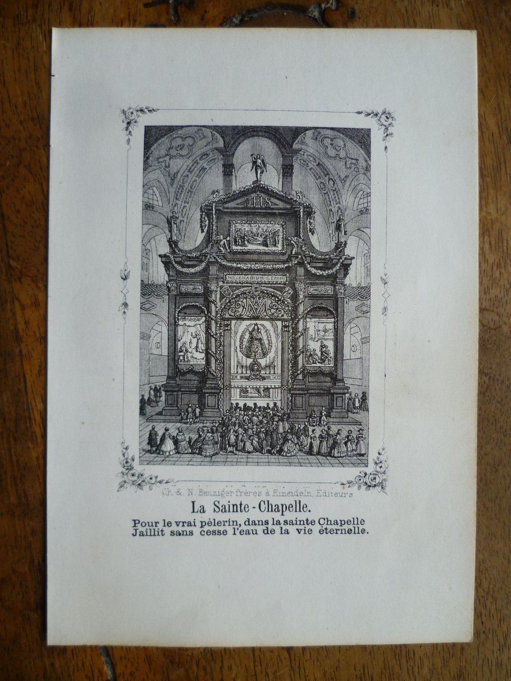 Stiche: EINSIEDELN   5 lithos – Neu (gemäss Beschreibung) aus Bevaix von bohrap 4