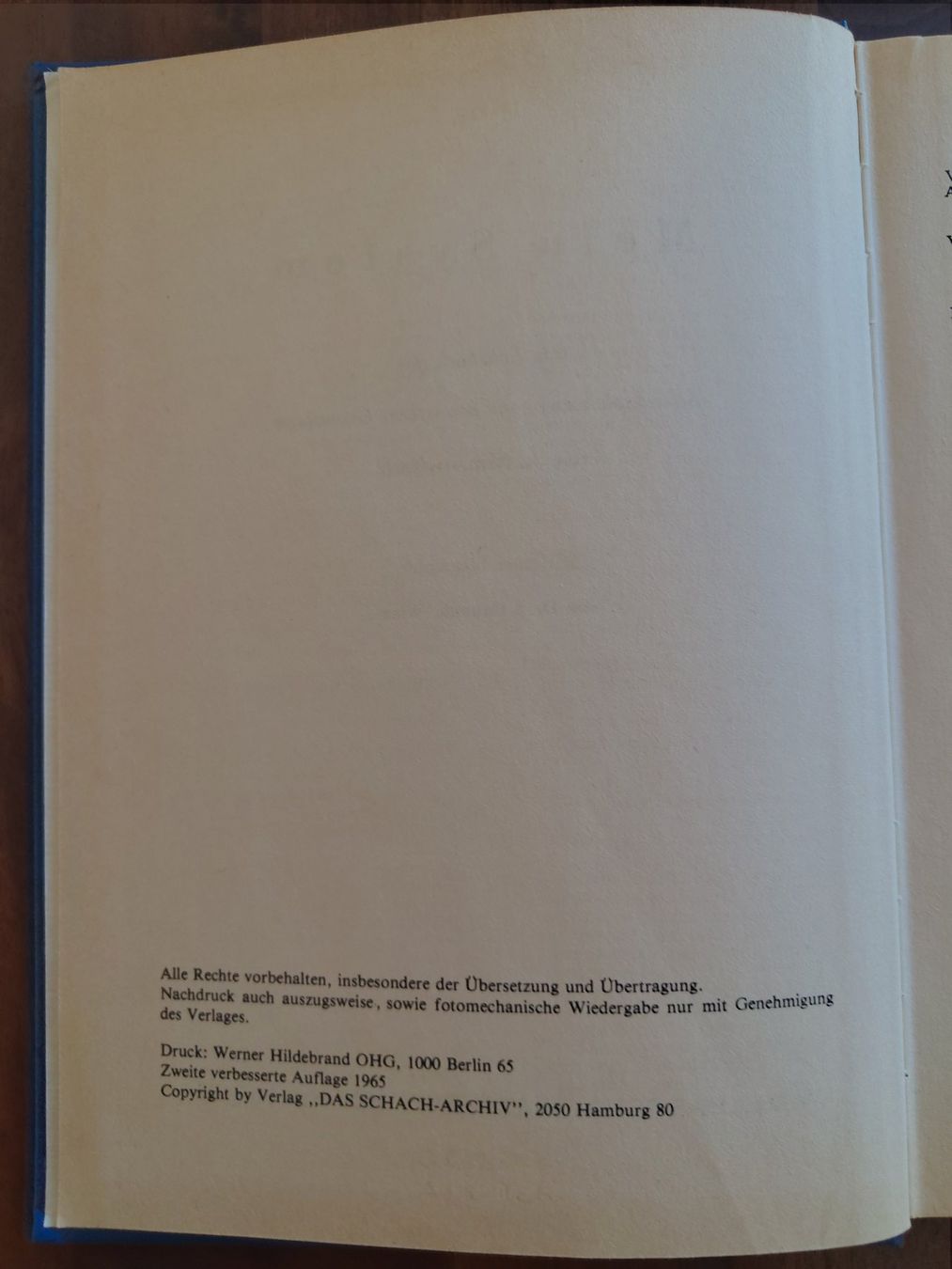 Libri: Schachbuch A. Nimzowitsch Mein System gebraucht – Usato da Brunnen venduto da ganthi 2