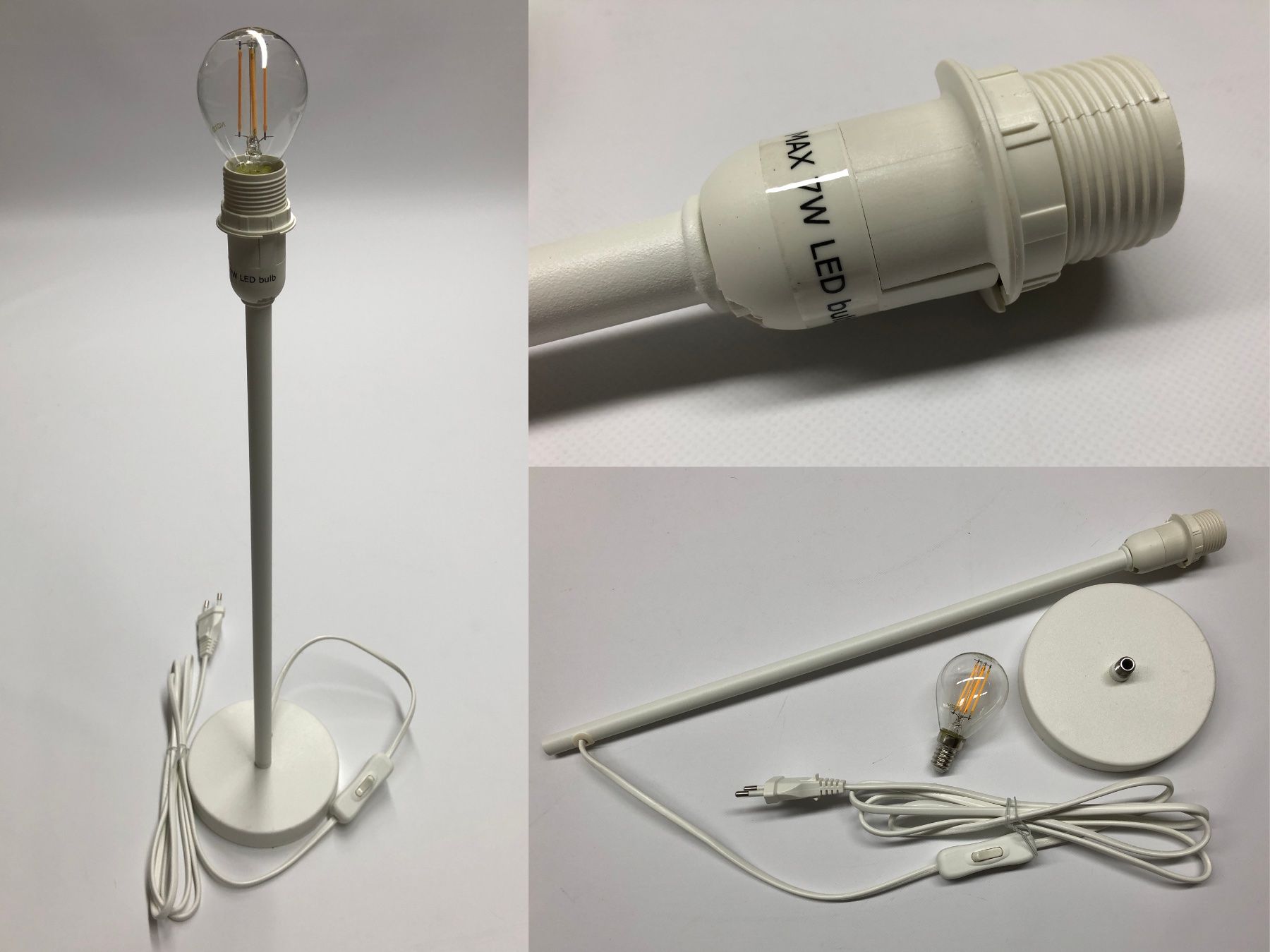Lichterketten & Leisten: Leuchtstern - mono orange - 60cm / mit Kabel + LED – Neu und originalverpackt aus Bergdietikon von Garak 9