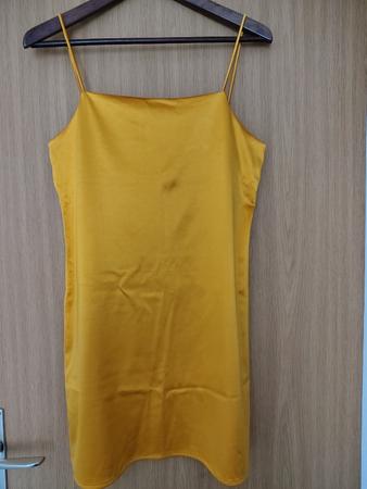 Mango Minikleid, Gold, Gr. M, Polyester Topzustand.