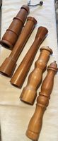 5er Set Pfeffermühlen aus Holz, Zassenhaus & mehr!