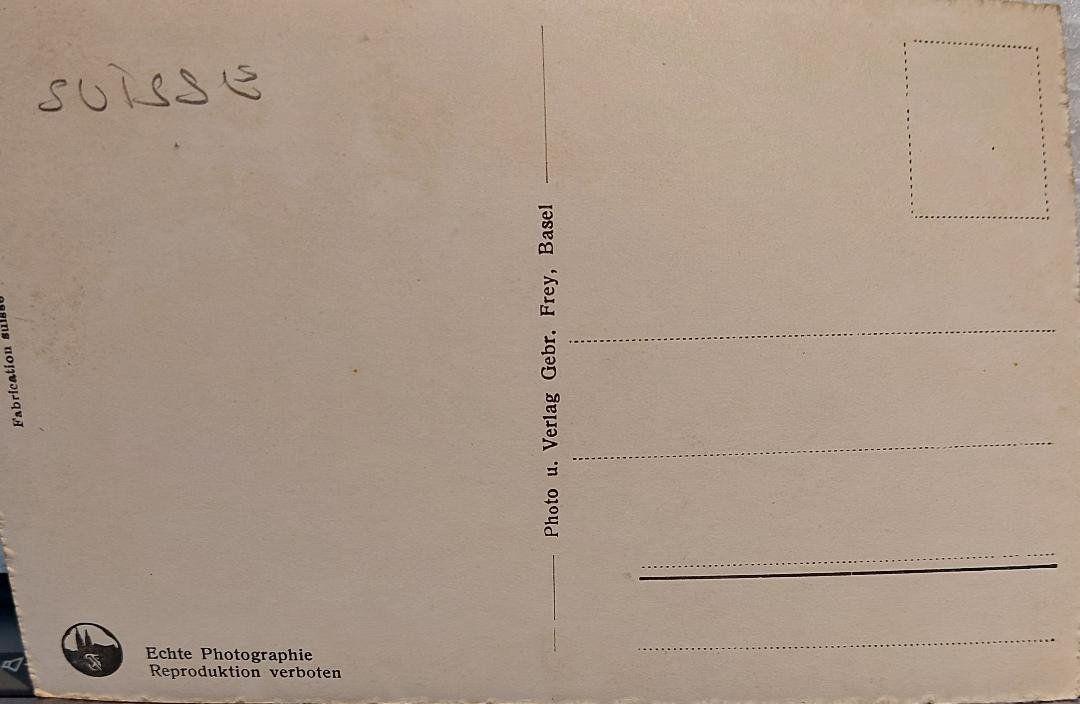 Cartoline postali: BASEL - Schifflände u. Martinkirche – Usato da Delémont venduto da Domdom1 1