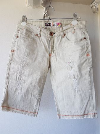 Short blue Collection pour femme