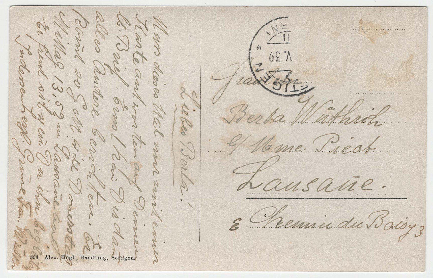 Cartes postales: Seftigen – D'occasion à Winterthur par Wintiwest 1
