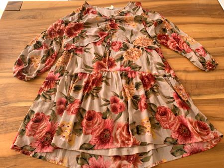 H&M Mamma romantisches Tunikakleid Grösse M