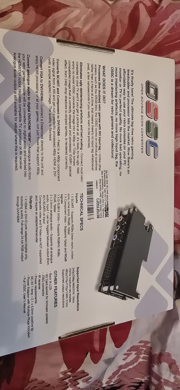 Convertitori: Kaico Edition OSSC Open Source Scan Converter 1.6 avec SCART – Usato da Onex venduto da kar_7dth