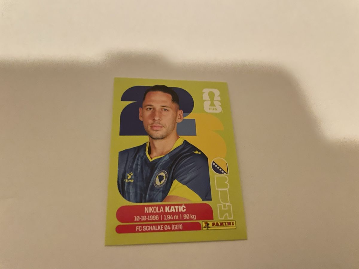 Panini Carte collezionabili: FIFA WM 2026 Nikola Katic BIH 7 – Nuovo (secondo la descrizione) da Winterthur venduto da Cobraforce