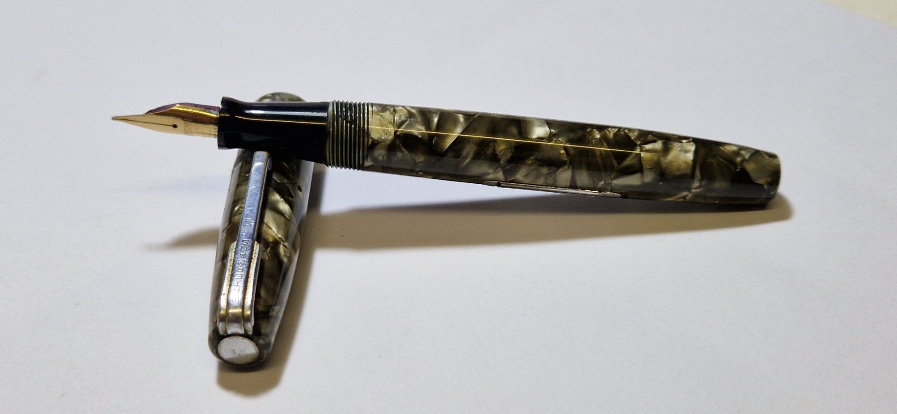 Waterman Penna & Evidenziatori: Antiker Waterman Füllfederhalter, 585 - 14K Goldfeder – Usato da Zürich venduto da spin23 7