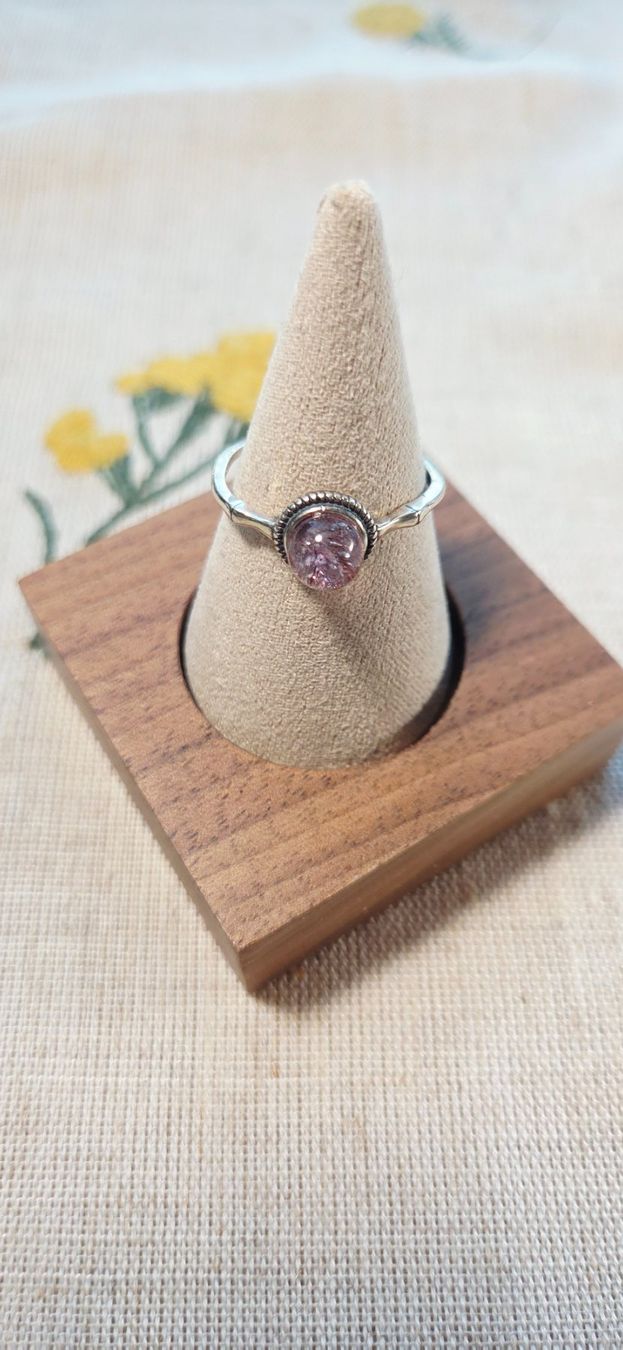 Anelli: NEW - S925 Super Seven Crystal Ring (Adjustable) – Nuovo (secondo la descrizione) da Zürich venduto da cin_wcf6 3