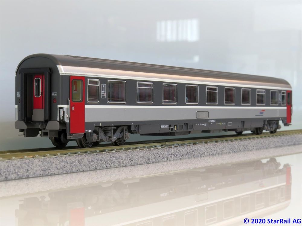 LS Models Voiture VSE A9u Corail Casquette, Eurofima SNCF époque V-VI - HO (1/87)