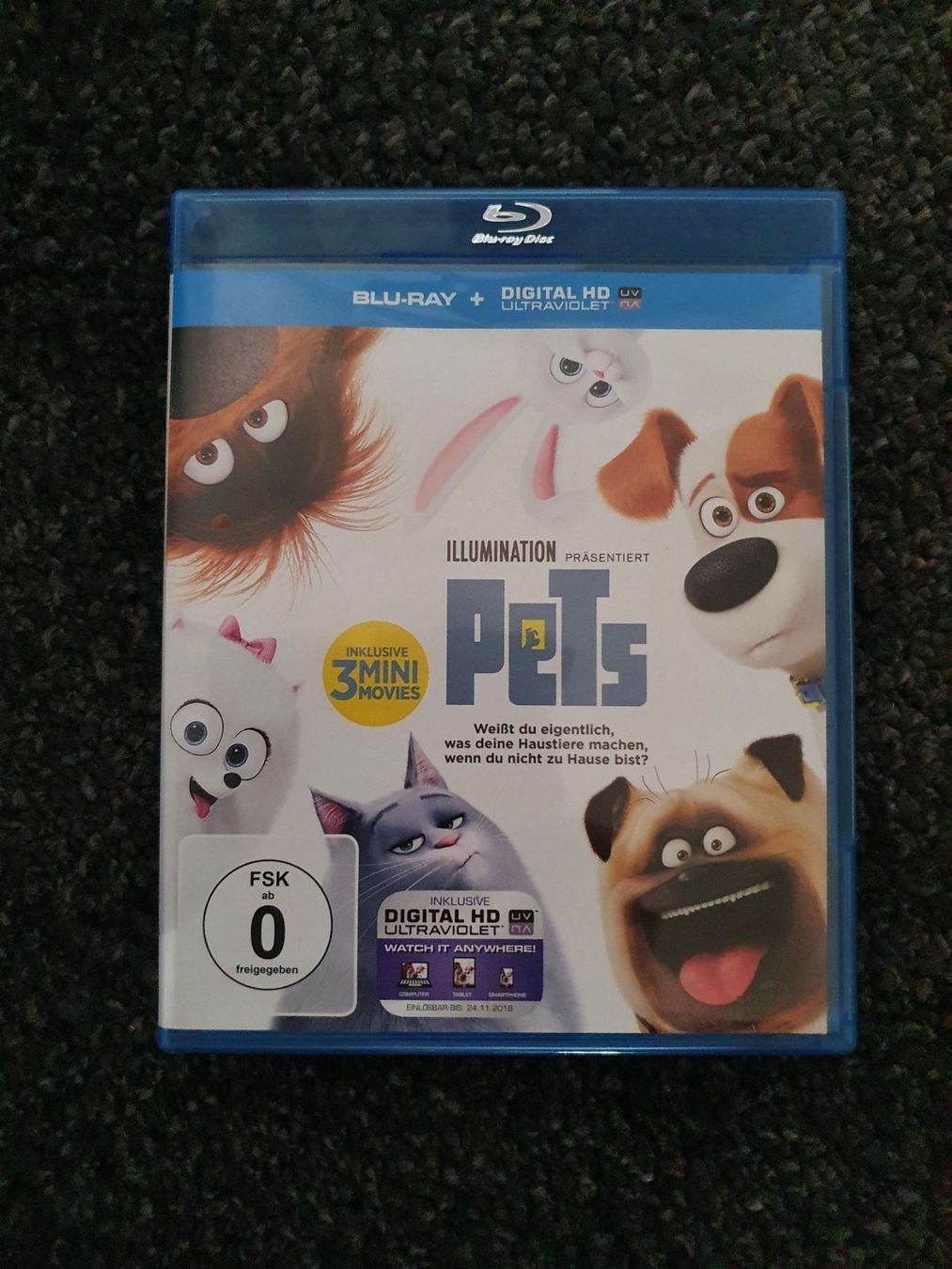 Tutti i DVDs: Pets auf Blueray – Nuovo (secondo la descrizione) da Ostermundigen venduto da ala_pt5h