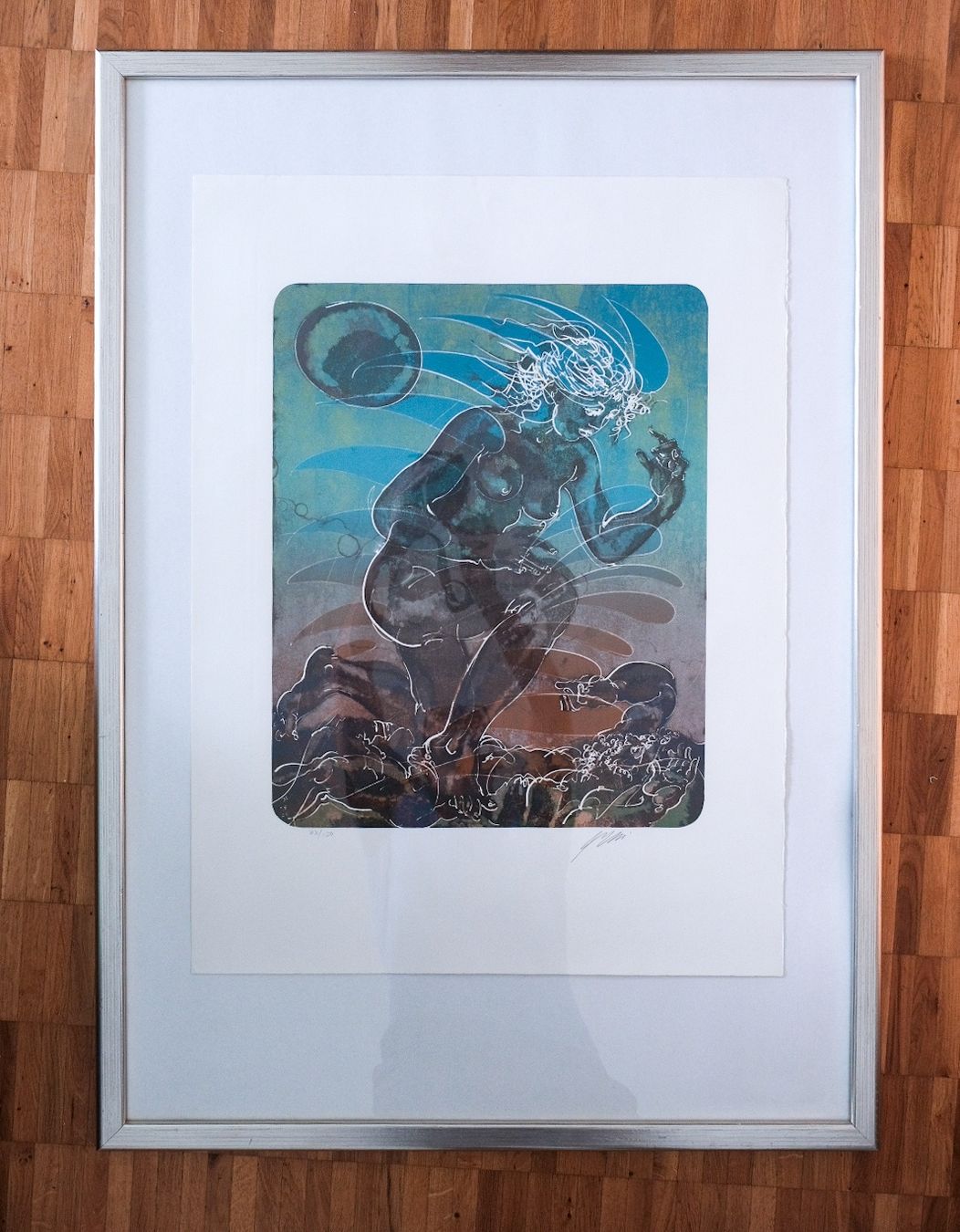 Grafica & Litografie: Schöne Hans Erni Farb Lithografie handsigniert – Usato da Bern venduto da meg_ypc9 6