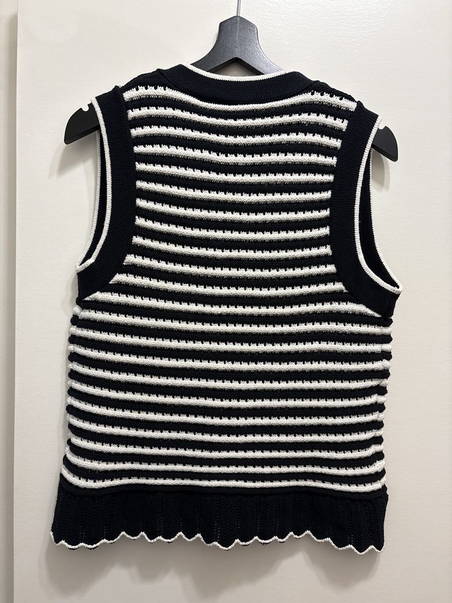 Zara Top: Zara knitted top/gillet – Nuovo (secondo la descrizione) da Genève venduto da mar_dt67 2