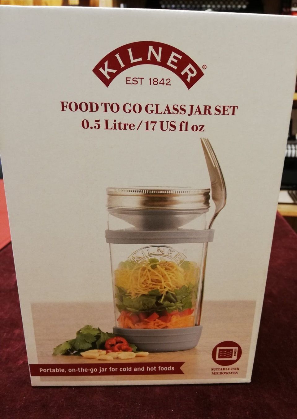 Bicchieri: Kilner food  to go – Nuovo e nell'imballaggio originale da Davos Platz venduto da wauwauin