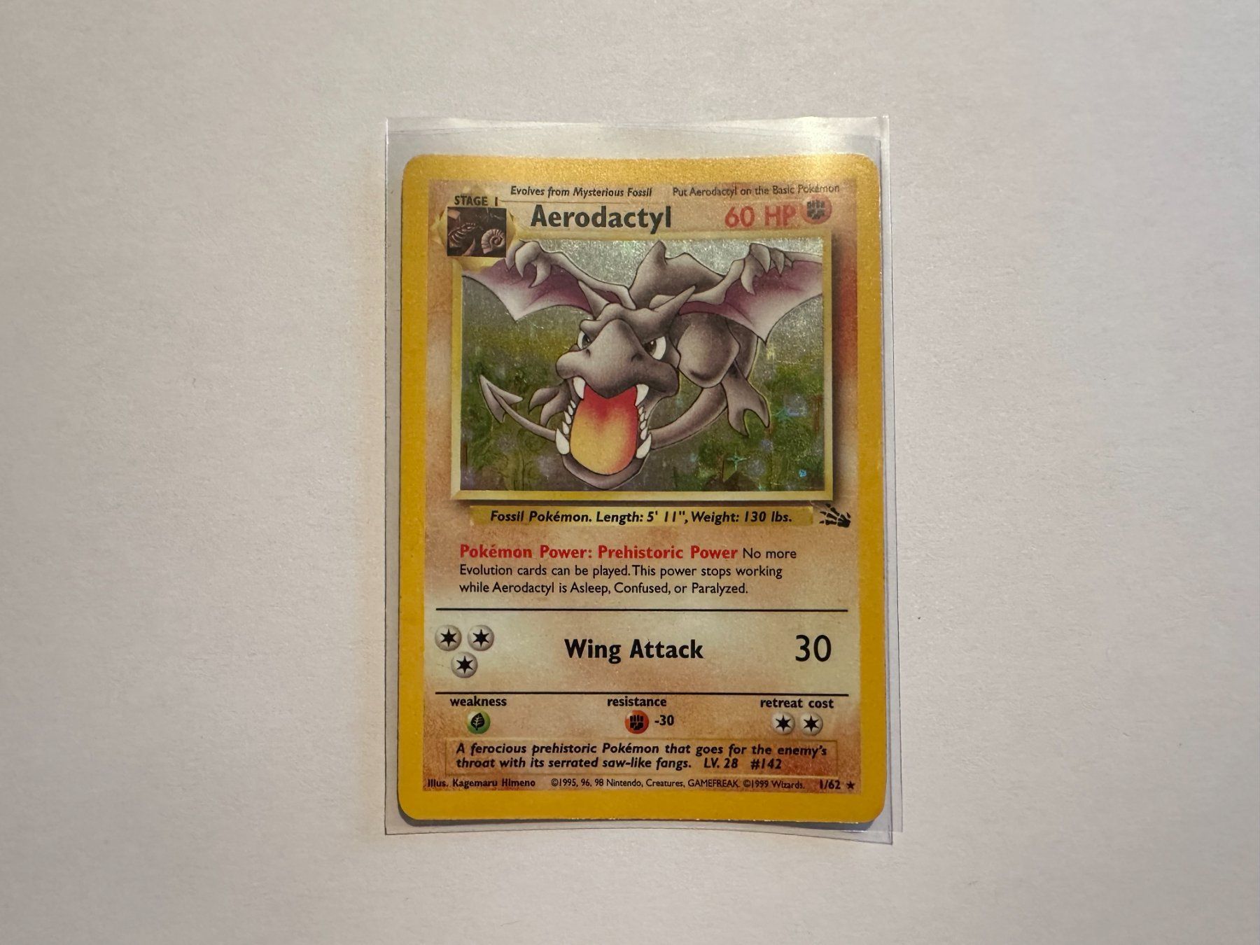 Pokémon Sammelbilder & Trading cards: Aerodactyl holo Fossil EN – Gebraucht aus Hagendorn von Pokecollectorch