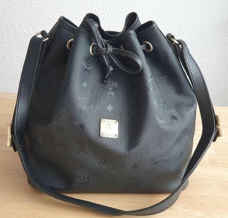 MCM Beutetasche Vintage Medium Vinyl