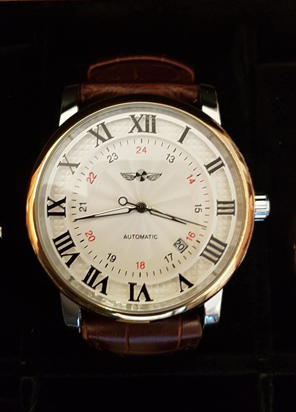Orologi: Luxus Automatikuhr mit Box – Nuovo (secondo la descrizione) da Zürich venduto da Sarameier 4