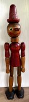 86 cm grosse vintage PINOCCHIO Figur Holz XXL