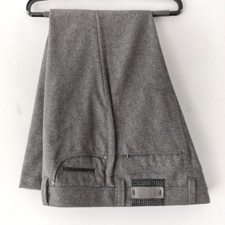 HILTL Herren Wool Hose Trouser Wollhose KENT Grey Gr.25