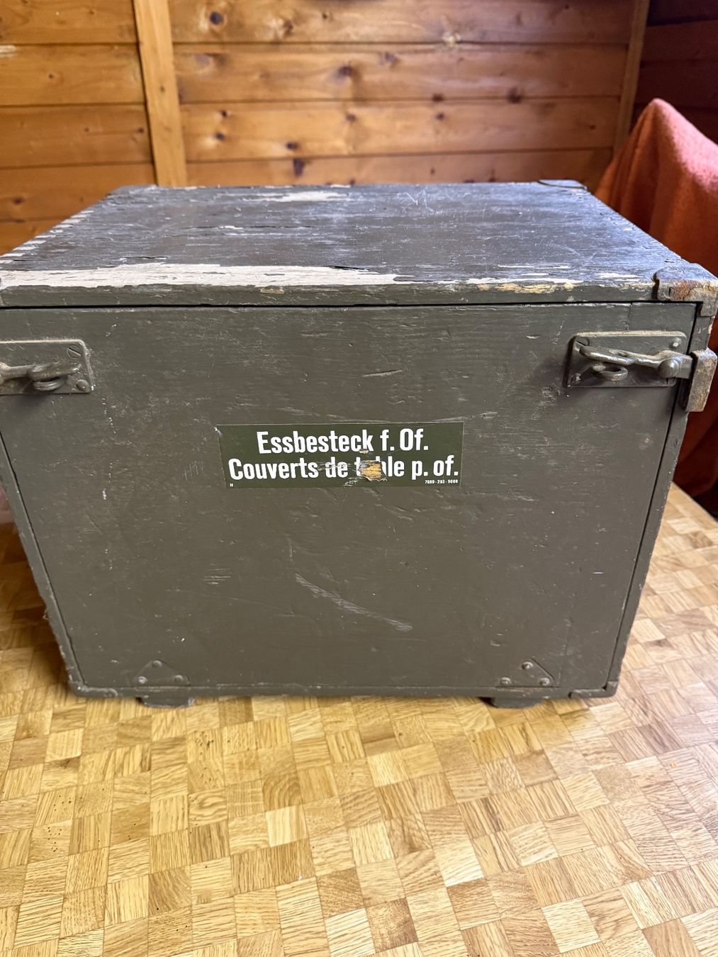 Schweizer Armee Set di posate: Armee Orig. Essbesteck – Usato da Wahlen b. Laufen venduto da MIG-25