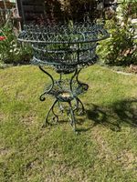 Antike Gartenjardiniere aus Metall