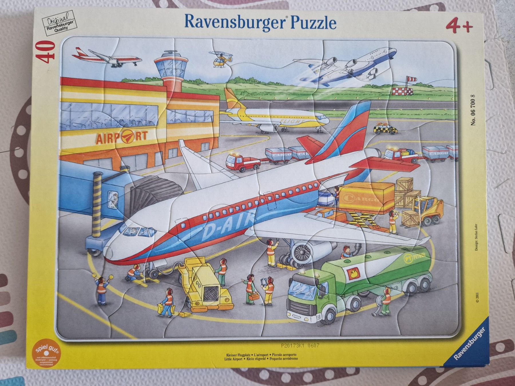 Ravensburger Puzzle: Ravensburger Kinderpuzzle ab 4 Jahren, Flughafen – Usato da Oberrüti venduto da Cleeo