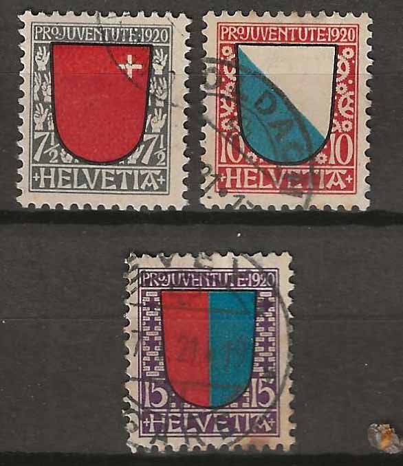 Tutti i francobolli: PJ020 - Pro Juventute 1920 obl. – Usato da Trélex venduto da Phil_Albert