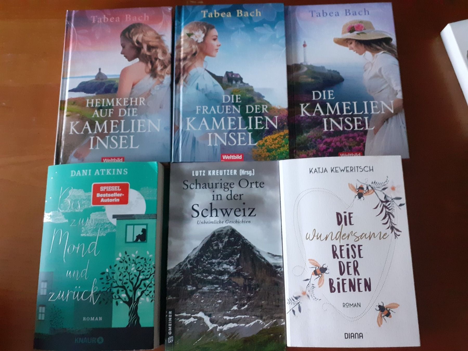 Bücher: 6 Bücher Romane – Gebraucht aus Pfäffikon SZ von