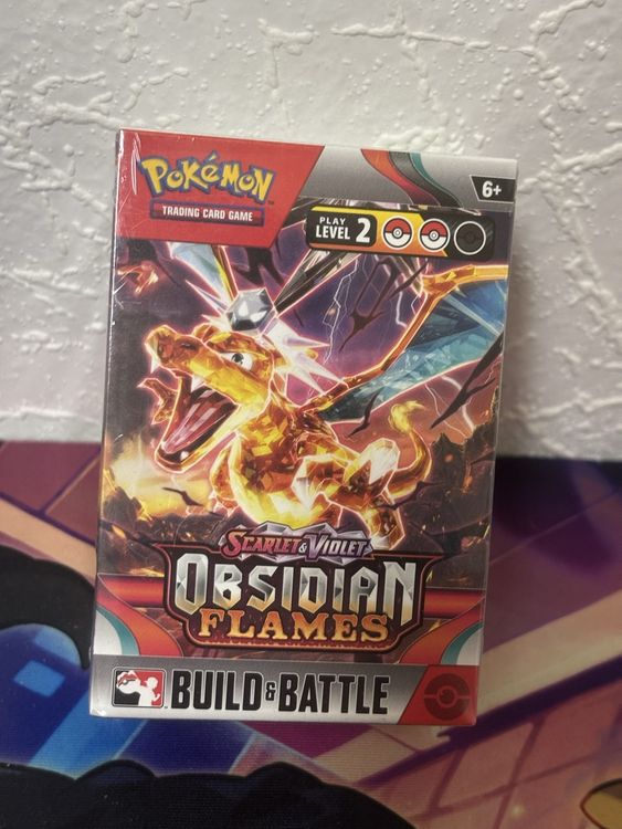 Pokémon Obsidian Flames Build & Battle Box English (Neu und ...