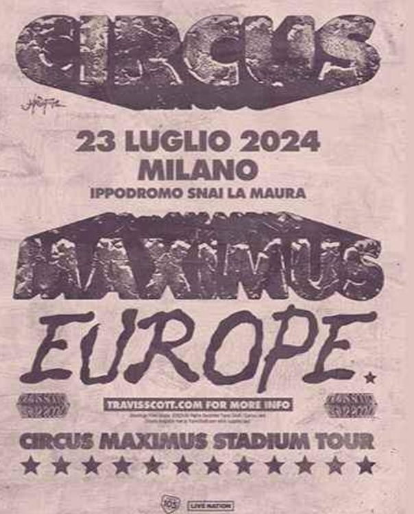 1 billet concert Travis Scott assis à Milan le 23.07.2024 Kaufen auf Ricardo