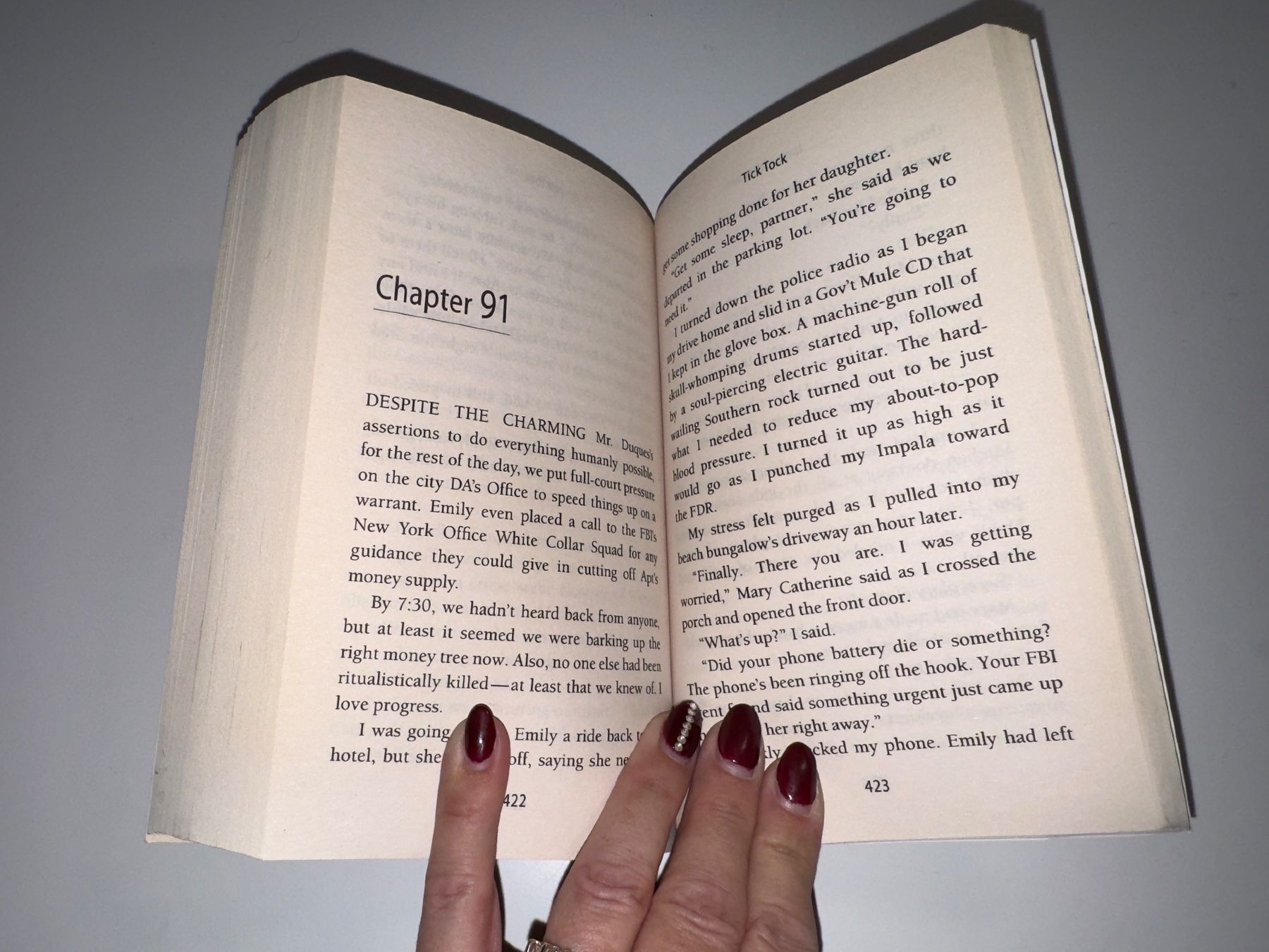 Libri: NOVEL: James Patterson, Tick Tock – Usato da Grosswangen venduto da English_books 8