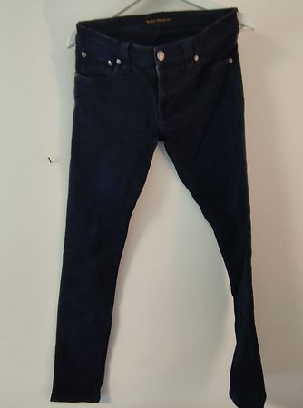 Nudie Jeans Tight Long John 29/32 Schwarz gebrauter Zustand