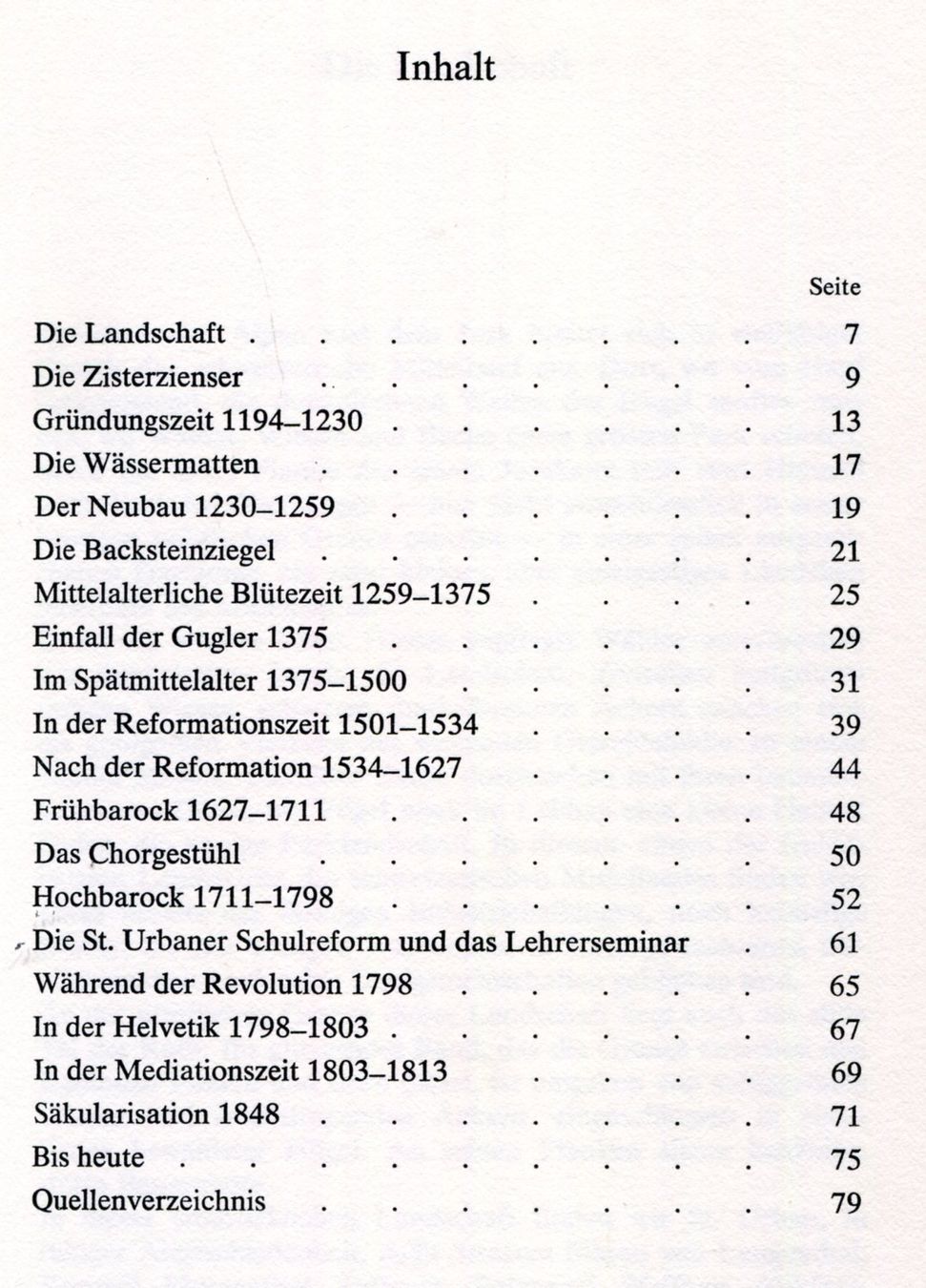 Bücher: St. Urban, Kloster – Gebraucht aus Aarau von Elmaar41 1