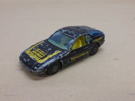 Corgi Porsche 924 Turbo Modellauto schwarz gebraucht