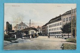 Gelterkinden - Bahnhof - Warten auf den Zug - 1911