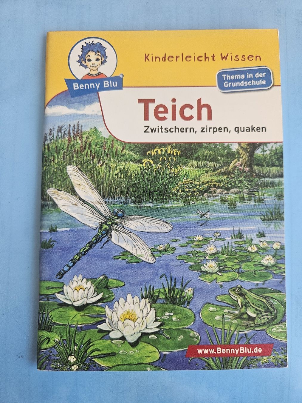Libri: Benny Blu - Kinderleicht Wissen "Teich" – Usato da Cham venduto da Fischli84