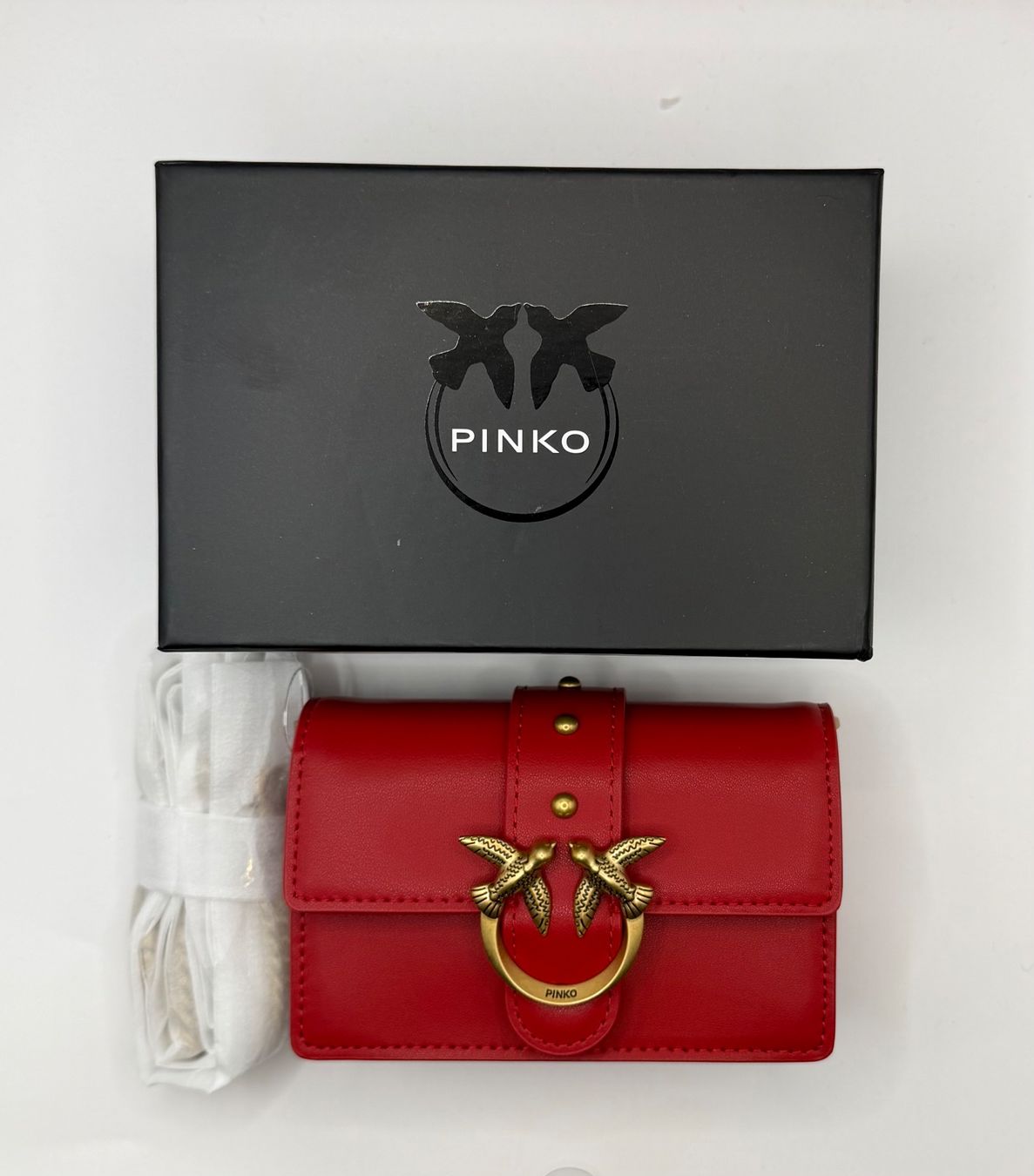 Pinko Borse da donna: Pinko LOVE ONE MICRO - Umhängetasche - red – Nuovo e nell'imballaggio originale da Oberaach venduto da Dandy2021 5