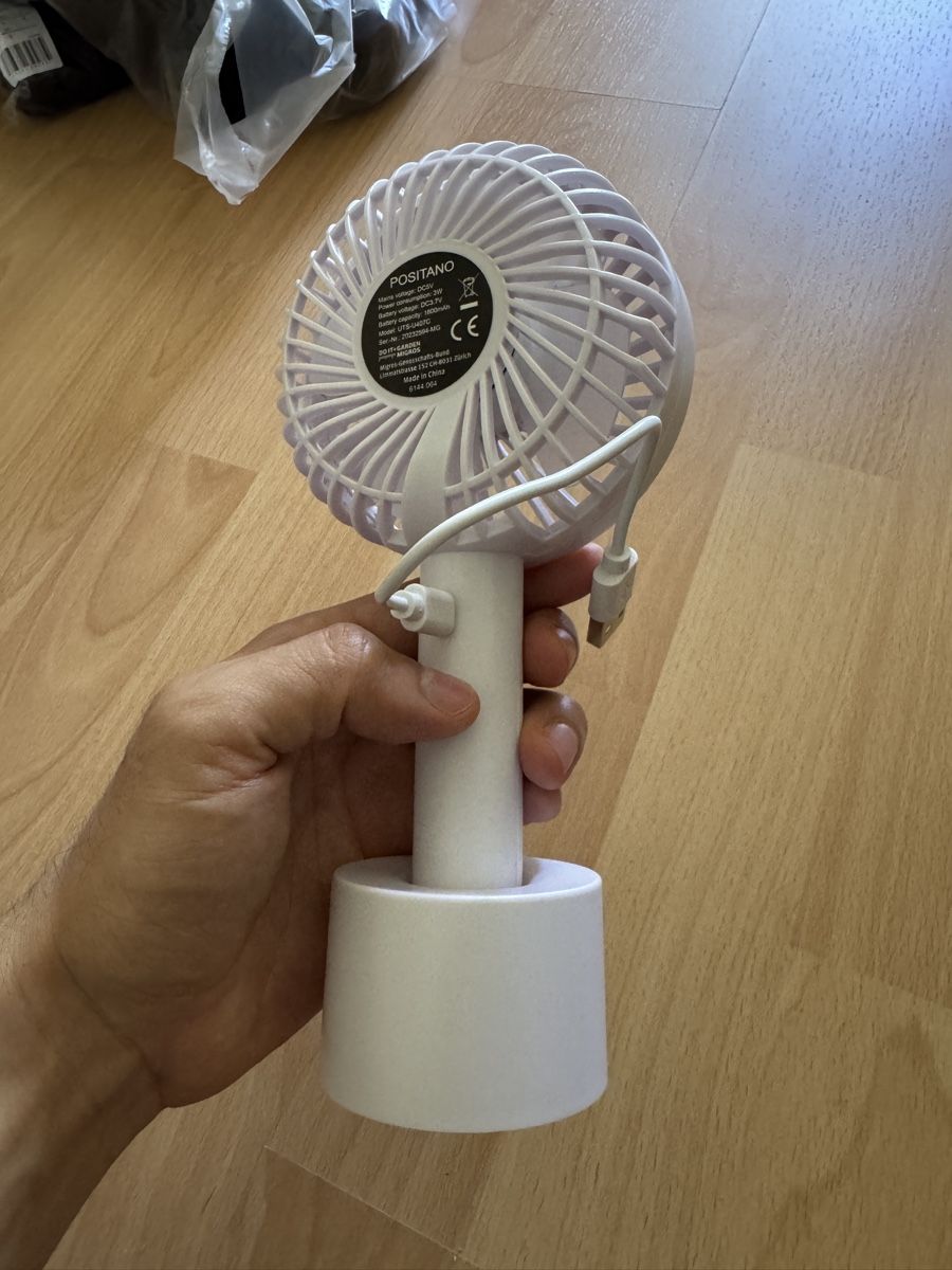 Ventilatori: Handventilator inklusive Ladekabel – Usato da Bern venduto da pablito01 2